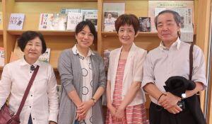 田島さんと東直子さんと笹井さんのご両親
