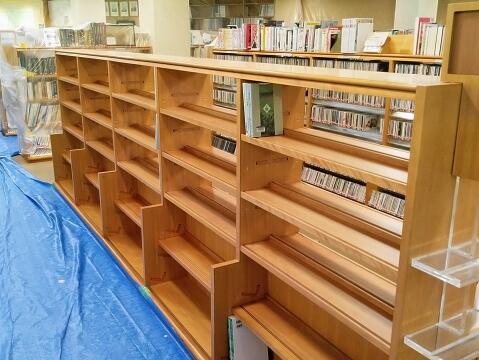 書棚改造